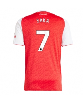 Billige Fotballdrakt Arsenal Bukayo Saka #7 Replika Hjemmedrakt 2025-26 Kortermet Billige Fotballdrakt Arsenal Bukayo Saka #7 Replika Hjemmedrakt 2025-26 Kortermet